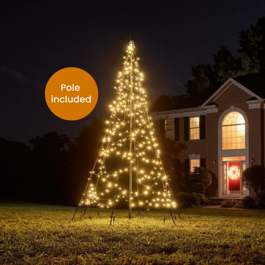 Fairybell | 10ft | 360 LED lights | Including pole | Warm white