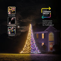 Fairybell Luminous Switch | 13ft | 1500 LED lights | Including pole