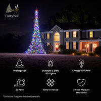 Fairybell | 20ft | 900 LED lights | Multicolor