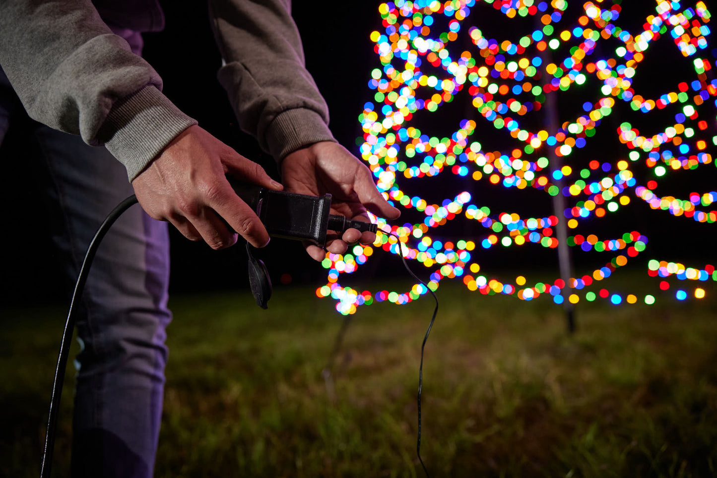 Fairybell Luminous Switch | 13ft | 1500 LED lights | Including pole