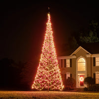 Fairybell | 20ft | 2,000 LED lights | Warm White/Red