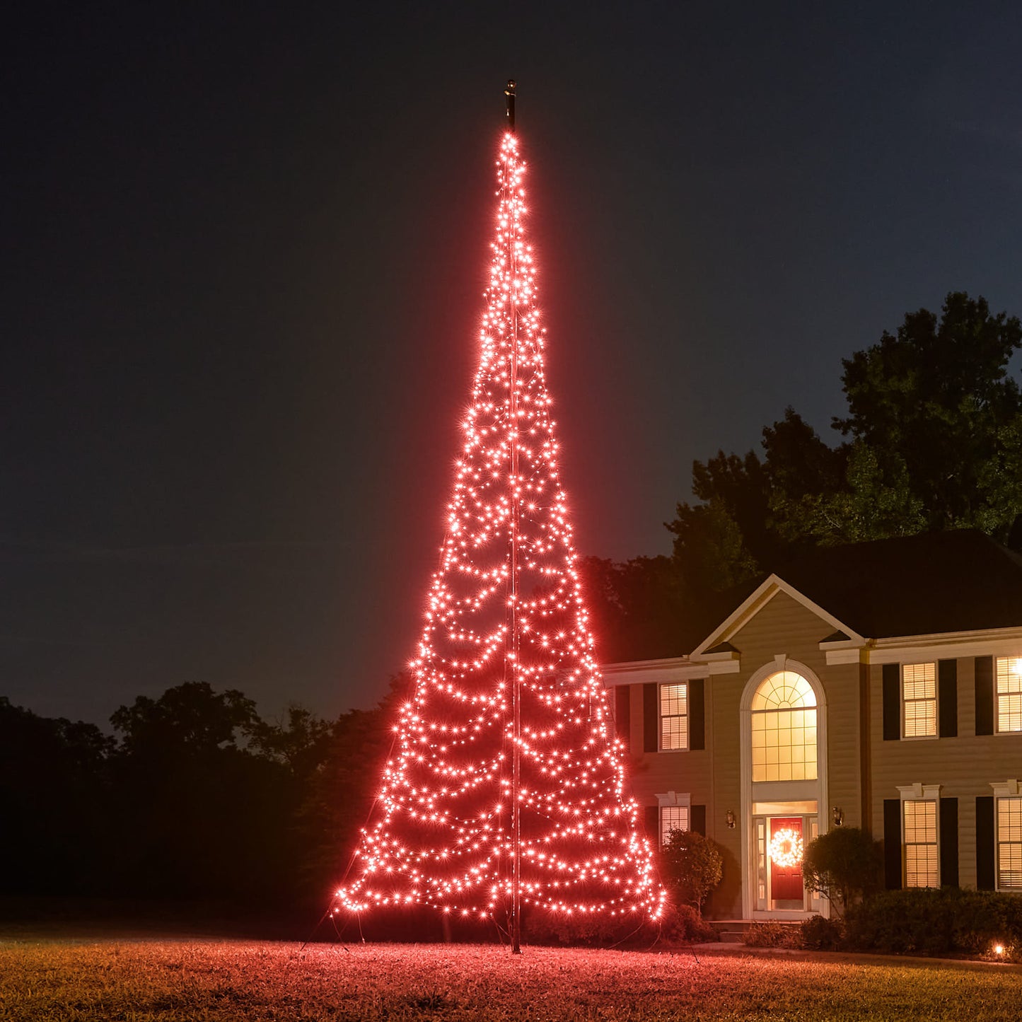 Fairybell | 25ft | 1,500 LED lights | Red